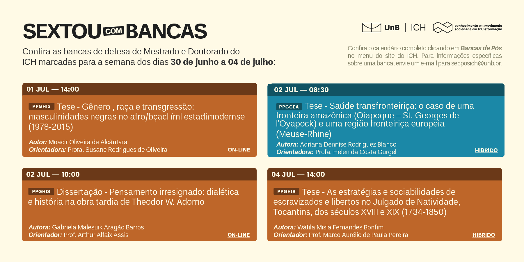 Clique aqui para acessar o calendário completo
